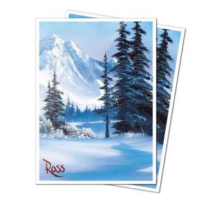 Bob Ross Winter Paradise 105ct Apex Deck Protector Sleeves
