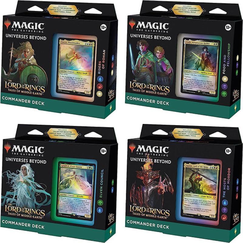 Mtg: Universes Beyond Tales of Middle-Earth Commander Decks