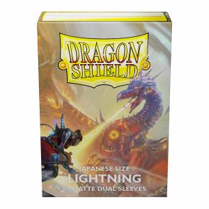 Japanese Dragon Shield Sleeves (60) – Matte Dual Lightning