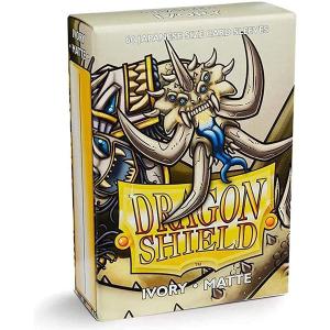 Japanese Dragon Shield Sleeves (60) – Matte Ivory