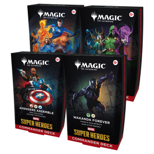 Mtg: Universes Beyond MARVEL SUPERHEROES Commander Decks