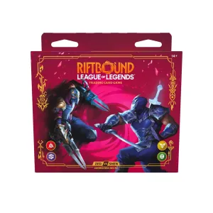 Riftbound: League of Legends Trading Card Game - Vendetta Showdown Decks Zed Vs Shen