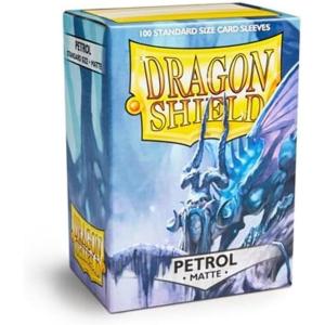 Dragon Shield Sleeves – Petrol Matte – Standard
