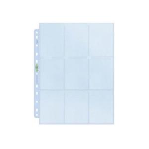 1 ct Ultra Pro (Platinum) 63mm x 88mm Page – Clear (11-holes)