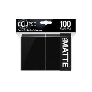 Ultra Pro – Eclipse Standard Matte Sleeves 100 Pack – Jet Black