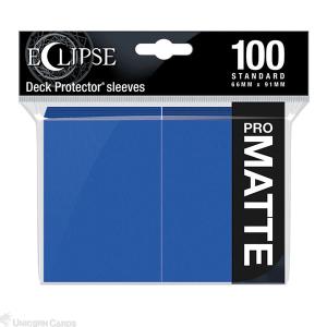 Ultra Pro – Eclipse Standard Matte Sleeves 100 Pack – Pacific Blue