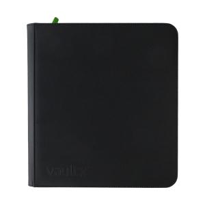 Vault X – 12-Pkt Exo-Tec Zip Binder – Signature Black