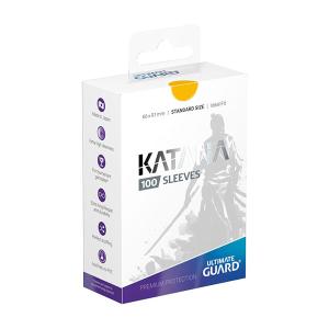 Ultimate Guard Katana Sleeves (100) – Yellow – Standard