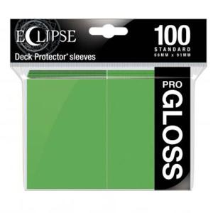 Ultra Pro – Eclipse Gloss Standard Sleeves 100 Pack – Lime Green