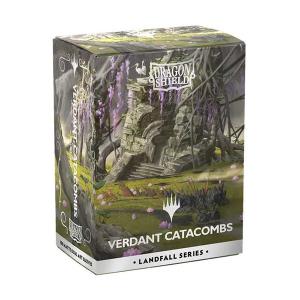 Dragon Shield Magic: The Gathering Matte Dual Art Sleeves: Landfall Series – Verdant Catacombs (100ct.)